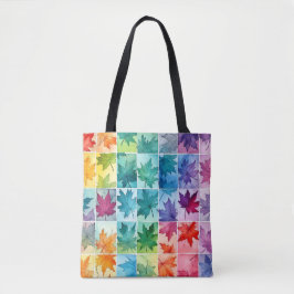 Artistieke Maple Leaf Carryall Tote Bag