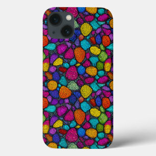 Artistieke Meerkleurige Kiezelsteen Moderne Esthet Case-Mate iPhone Case