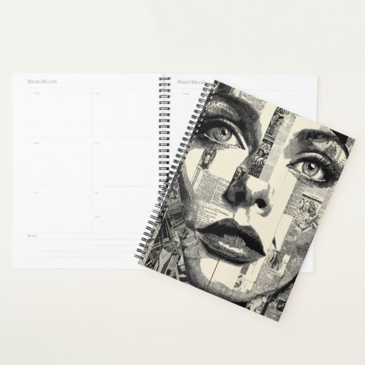 Artistieke Mode Vrouw Planner (Display)