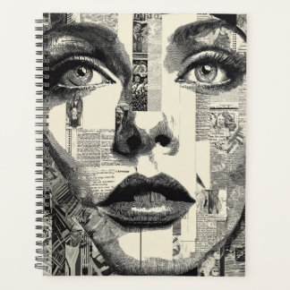 Artistieke Mode Vrouw Planner