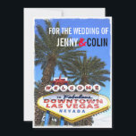 Artistieke Moderne Las Vegas Moderne bruiloft uitn Kaart<br><div class="desc">Twee palmbomen die lang en sterk naast elkaar staan en de onwrikbare en eeuwige liefde voor mij symboliseren. Ook, om wat zonneschijn en heldere artistieke aanraking aan uw vegas nuptials toe te voegen. Alle standaardtekst kan volledig worden aangepast met uw eigen formuleringen om aan uw behoeften te voldoen, en u...</div>