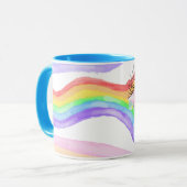 Artistieke Mok van het Fun Coffee (Voorkant links)