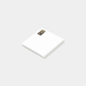 Artistieke Mona Lisa Post-it neemt nota Post-it® Notes (Schuin)
