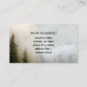 artistieke natuur visitekaartje (Achterkant)