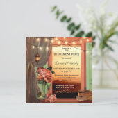 Artistieke  ontwerpoptrechterpartij kaart (Staand voorkant)