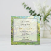  artistieke Orchard in Blossom vrijgezellenfeest p Kaart (Staand voorkant)