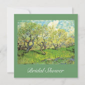  artistieke Orchard in Blossom vrijgezellenfeest p Kaart (Achterkant)