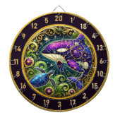 Artistieke Orka Turtle Dartboard Display Dartbord (Voorkant)