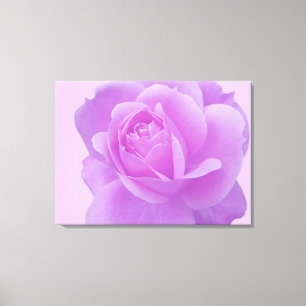 Artistieke paarse camellia bloem Floral foto kunst Canvas Afdruk