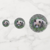 artistieke panda confetti (Achterkanten)