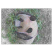 artistieke panda tafelkleed (Voorkant (Horizontaal))