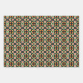 Artistieke Patroon Decoratieve Designer Inpakpapier Vel (Voorkant)