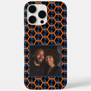 Artistieke Persoonlijke Cadeaus Zeshoekpatroon iPhone 16 Pro Max Hoesje