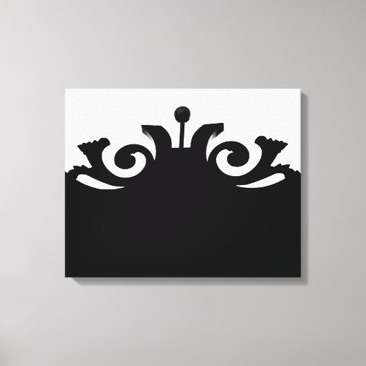 Artistieke poort canvas afdruk (Voorkant)