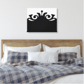 Artistieke poort canvas afdruk (Insitu (Slaapkamer))