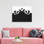 Artistieke poort canvas afdruk (Insitu (Woonkamer))