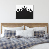 Artistieke poort canvas afdruk (Insitu (Slaapkamer))