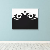 Artistieke poort canvas afdruk (Insitu (Houten vloer))