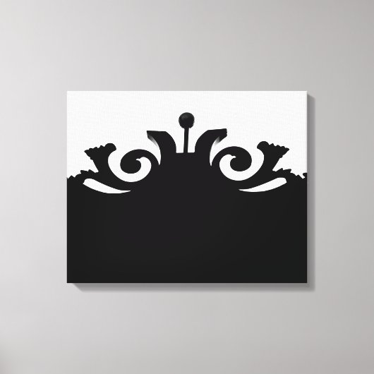 Artistieke poort canvas afdruk (Voorkant)