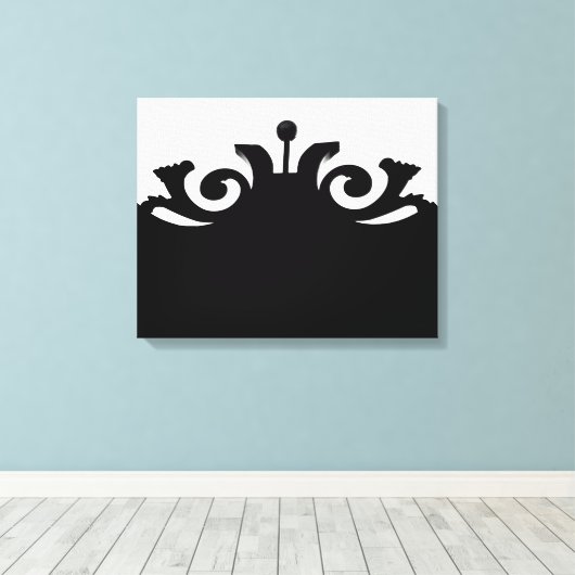 Artistieke poort canvas afdruk (Insitu (Houten vloer))