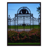 Artistieke poort foto afdruk (Voorkant)