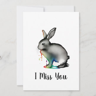 Artistieke Rabbit Kaart