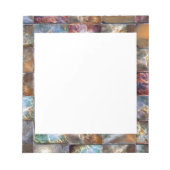 Artistieke rand - jouw tekst of Afbeelding toevoeg Notitieblok (Voorkant)