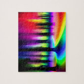 Artistieke Regenboog Magic Forest Legpuzzel (Verticaal)