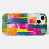 Artistieke regenboogverf Abstract Case-Mate iPhone Case (Achterkant (horizontaal))