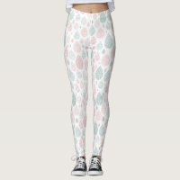 Artistieke regendruppels leggings
