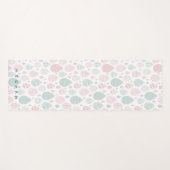 Artistieke regendruppels ⎢ Monogram Yoga Mat (Voorkant (horizontaal))