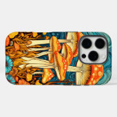 Artistieke Retro Mushroom Forest Illustratie Case-Mate iPhone Case (Achterkant (horizontaal))