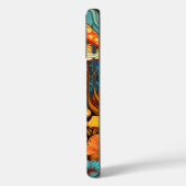 Artistieke Retro Mushroom Forest Illustratie Case-Mate iPhone Case (Achterkant / Links)
