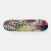 Artistieke rit: Paul Klee Skateboard Deck (Horizontaal)