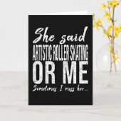 Artistieke Roller Grappig citeren Kaart (Gele Bloem)