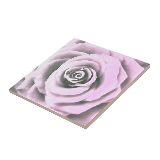 Artistieke roze roze rb tegeltje (Zijkant)