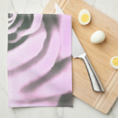 Artistieke roze roze rb theedoek (Quarter Fold)