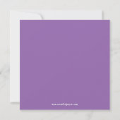 Artistieke Rozen - Uitnodiging Bruidsbruiloft (Achterkant)