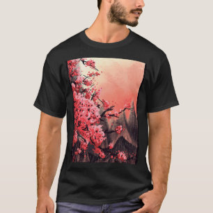Artistieke Sakura Cherry Blossom T-shirt