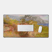 Artistieke Schilderij Bergrivier Bureaumat (Keyboard & Muis)