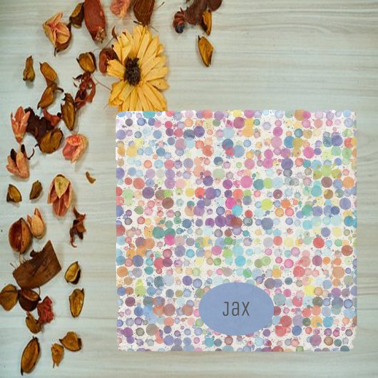 Artistieke schildersplatter kleurig stenen onderzetter