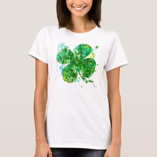 Artistieke shamrock of Women T-shirt (Voorkant)