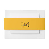 Artistieke silhouet bestemming bruiloft moderne ku uitnodigingen wikkel (Voorkant Voorbeeld)