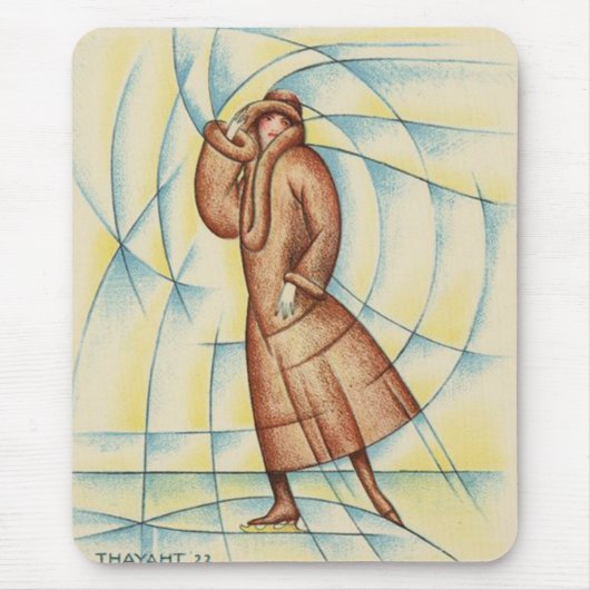 Artistieke Skater Muismat (Voorkant)