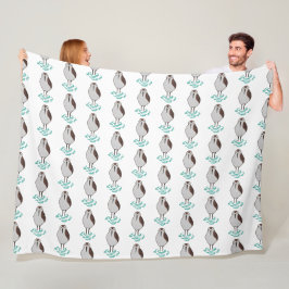Artistieke slapende Sandpiper Fleece Deken