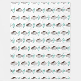 Artistieke slapende Sandpiper Fleece Deken