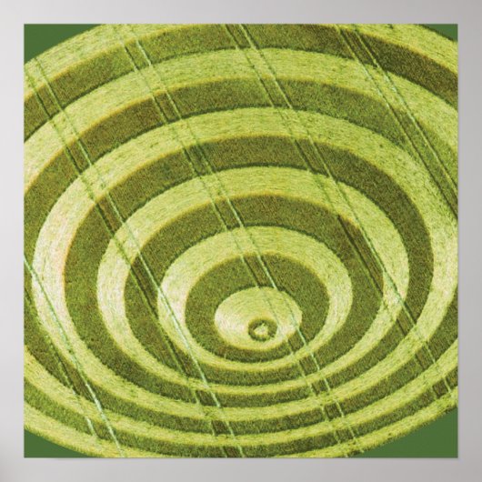 Artistieke snijcirkel poster (Voorkant)