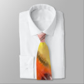 Artistieke snoephoorn kleuren Abstracte kunst Stropdas (Gebonden)