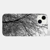 Artistieke Snowy Tree Branches B & W Fotografie Case-Mate iPhone Case (Achterkant (horizontaal))