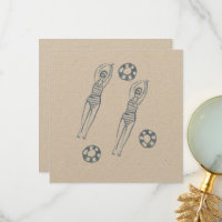  artistieke snychrozwemmers Illustratie